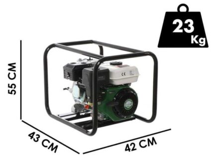 Motopompe thermique Greenbay GB-TWP 50 – Pour eaux chargées – avec raccords de 50 mm