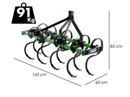 Vibroculteur Seven Italy Vibropac 160 cm – 9 dents – Largeur de travail 160 cm